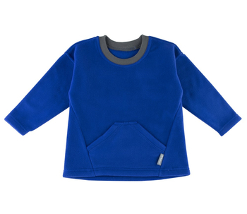 Флисовый лонгслив-оверсайз "Индиго" ФЛС-2-ТСИН (размер 92) - Лонгсливы - интернет гипермаркет детской одежды Смартордер